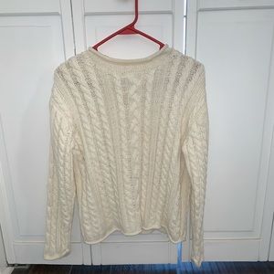 Hand knit sweater